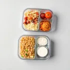 3-Compartment Meal Prep Containers