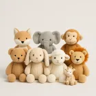 Animal Friends Stuffed Toy Collection