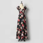 Elegant Floral Maxi Dress