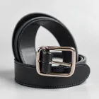 Black Leather Belt