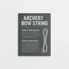 Archery Bow String Brochure