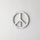 Sculptural Wall Art - Peace