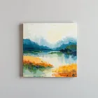 Meditative Impressionist Canvas