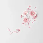 Beautiful Floral Wall Decals