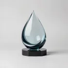 Elegant Glass Sculpture