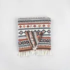 Ethnic Patterned Throw Blanket