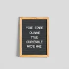 Customizable Message Board Art