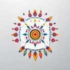 Colorful Tribal Art