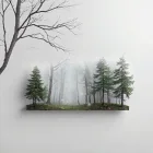 Ethereal Woodland Scene