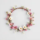 Vintage Floral Wreath