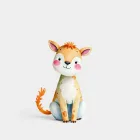 Whimsical Animal Watercolors