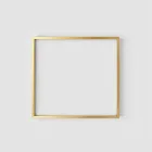 Minimalist Gold Frame Art