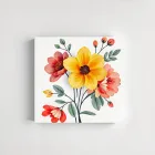 Abstract Floral Artwork
