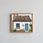 Quaint Cottage Painting
