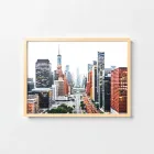 Dynamic Cityscape Print