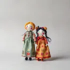 Charming Folk Art Dolls