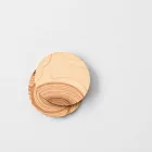 Artistic Wood Coasters Set