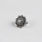 Antique Silver Statement Ring