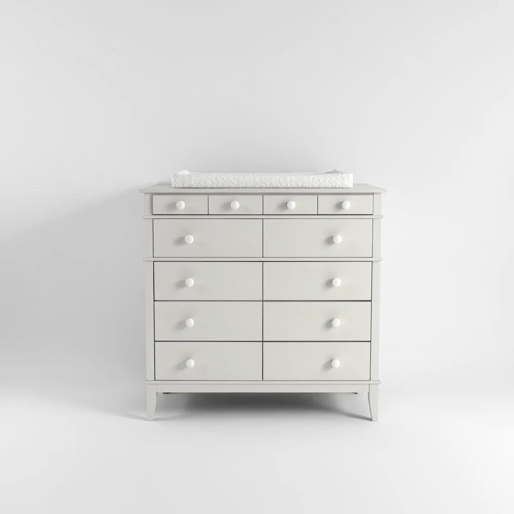 Baby Dresser with Removable Changing Top