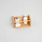 Bamboo Bathroom Organizer