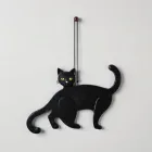 Black Cat Door Hanger