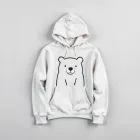 Cute Bear Print Hoodie