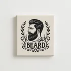 Beard Canvas Art