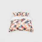 Geometric Print Duvet Cover