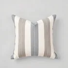 Striped Cotton Euro Pillow Cover
