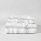 Sateen Stripe Sheet Set