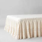 Twill Weave Decorative Bed Skirt
