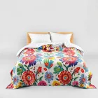 Colorful Printed Bedspread