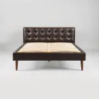 Faux Leather Bed Frame