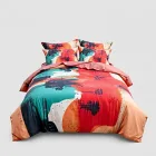 Graphic Print Comforter Set