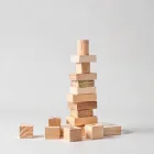 Wooden Block Stacking Game