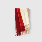 Decorative Fringe Throw Blanket