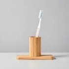 Bamboo Toothbrush Holder