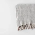 Textured Weave Throw Blanket