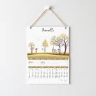 Personalized Family Wall Calendar
