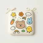 Cute Cartoon Print Chair Pad