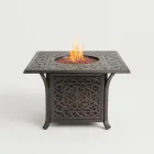 Cast Aluminum Fire Pit Table