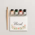 Floral Calligraphy Supplies Kit