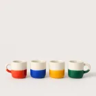 Colorful Dipped Espresso Set