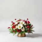 Christmas Floral Centerpiece