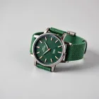 Classic Green Canvas Watch