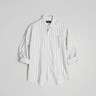 Chalk Stripe Oversized Shirt