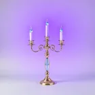 Candelabra with LED Candles