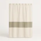 Eco-Friendly Cotton Shower Curtain