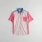 Vivid Color Block Shirt