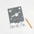 Astronomy Themed Coloring Book